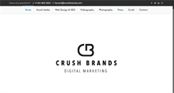 Desktop Screenshot of crushbrands.com